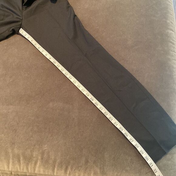 Men’s Black 2 Piece Prom Suit One Button NotchedLapel Size 34 Jacket 31 Pant NWT - Picture 12 of 13